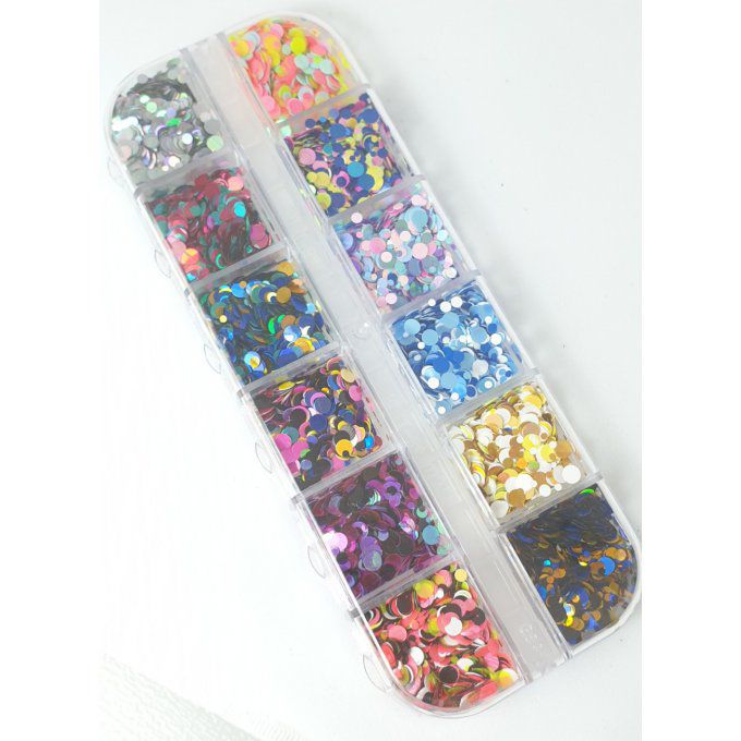 Paillettes multicolore 1