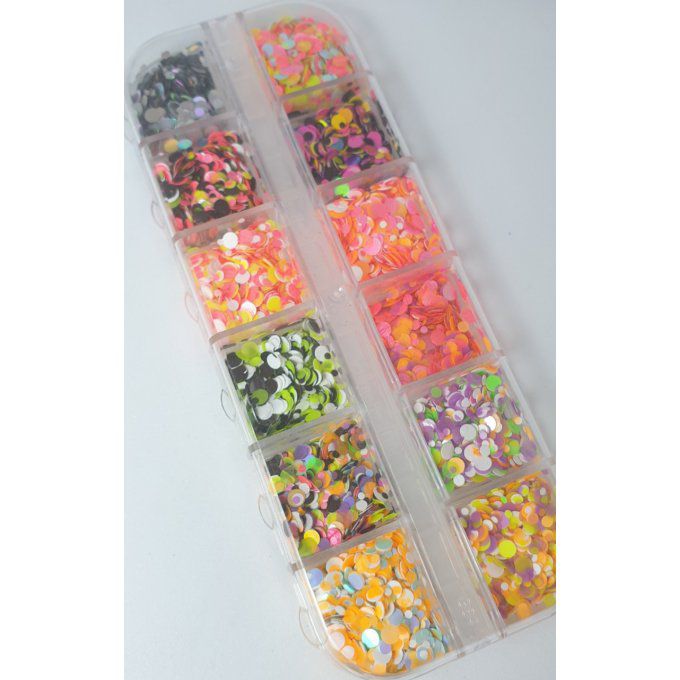 Paillettes multicolore 3