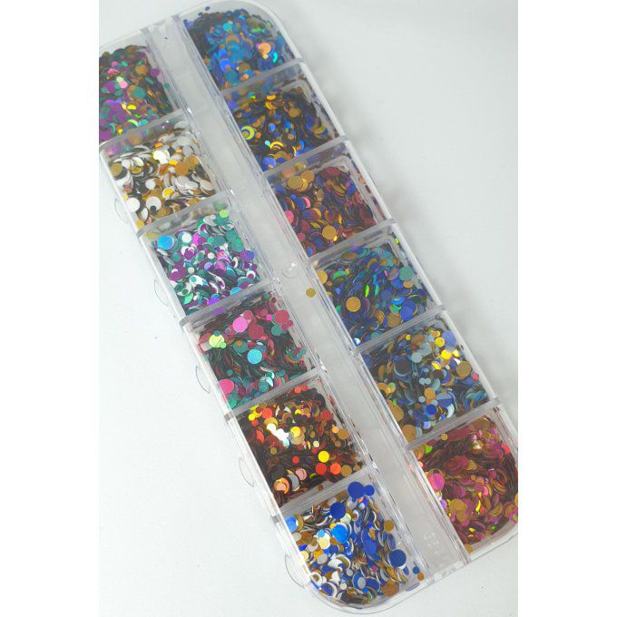 Paillettes multicolore 4