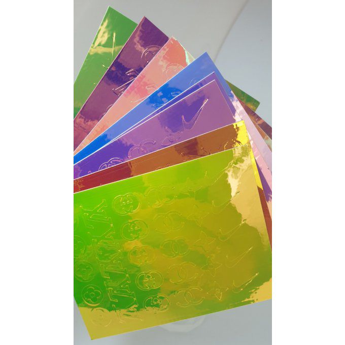 Stickers Louis vuitton , chanel , nike 8pc