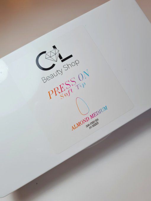 boite de 500 Capsules FORME AMANDE en Gel (10 tailles)