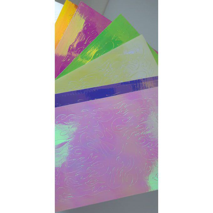 Stickers flamme 8pc